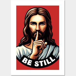 Exodus 14:14 Be Still Posters and Art